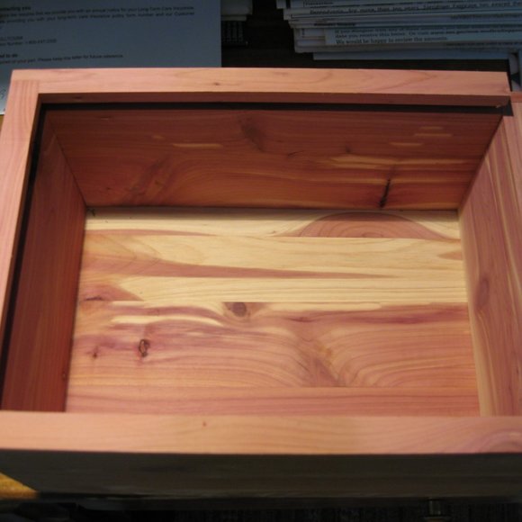 COPY - COPY - Cedar Boot Shoe Care Shine Box Shine Box Only - Picture 3 of 3